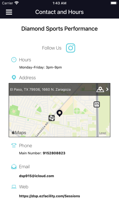 Diamond Sports Performance Screenshot