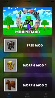 mcpe addons - morph mods • iphone screenshot 2