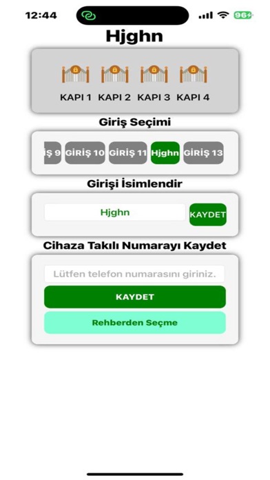 T800-801 Kullanıcı Screenshot