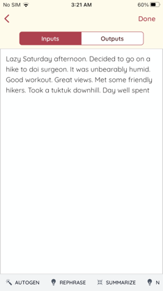 Journl - Smart Blogging screenshot 2