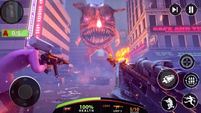 City Monster Battle Survivalのおすすめ画像1