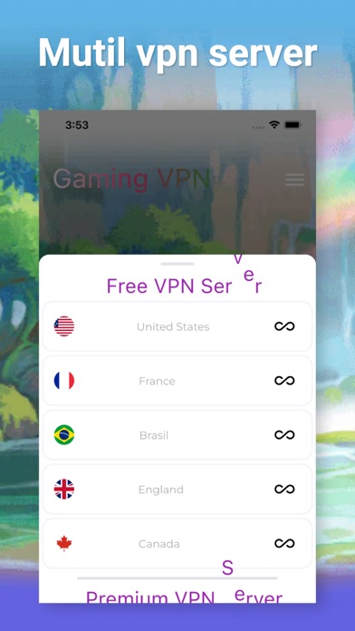 Gaming VPN: Rocket Booster Pro Screenshot