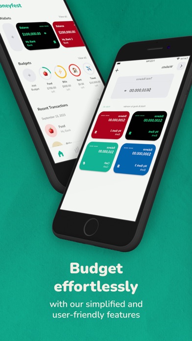 Moneyfest: Track & Budget Screenshot