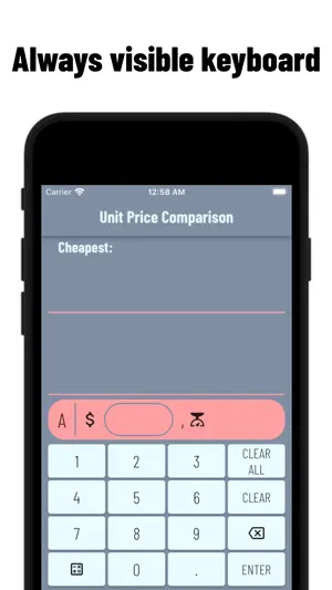 Unit Price Comparison (AF) screenshot 2