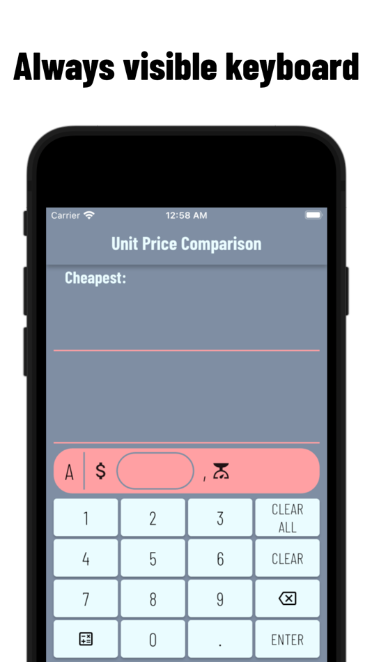 #2. Unit Price Comparison (AF) (iOS) Ved: Kok Long Teh