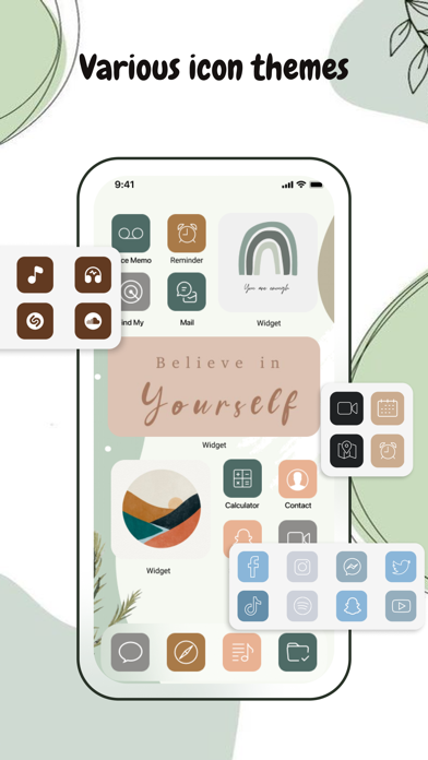 Icon Changer - Aesthetic OS 17 Screenshot