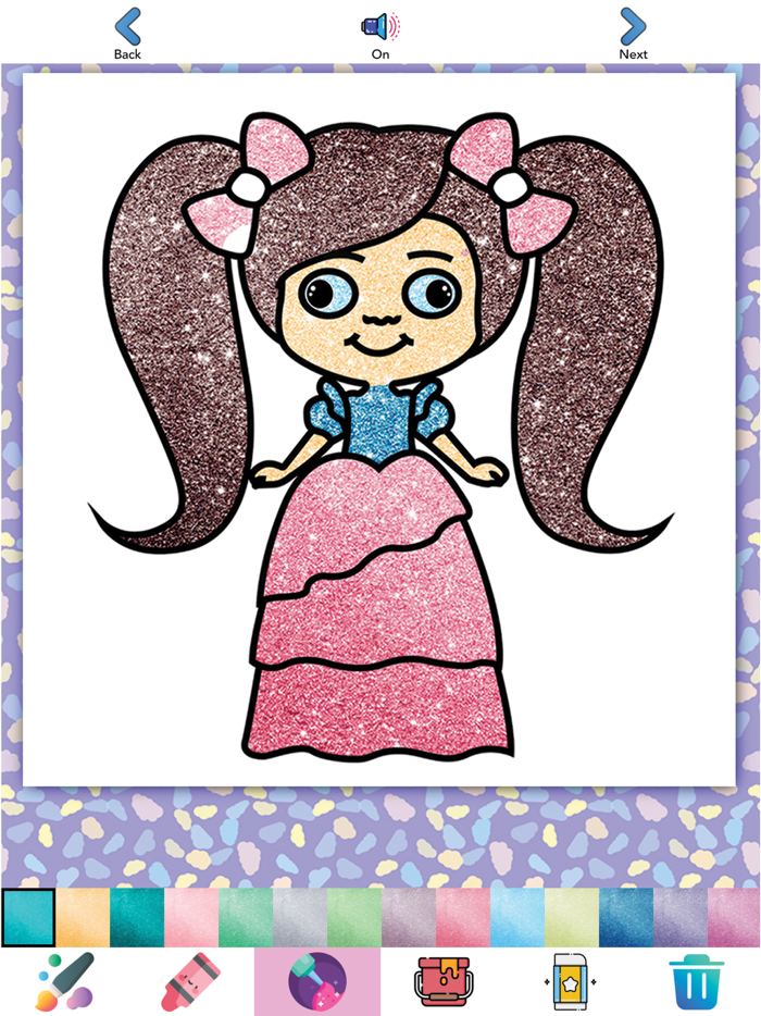 Fairy and Princess Coloring Book