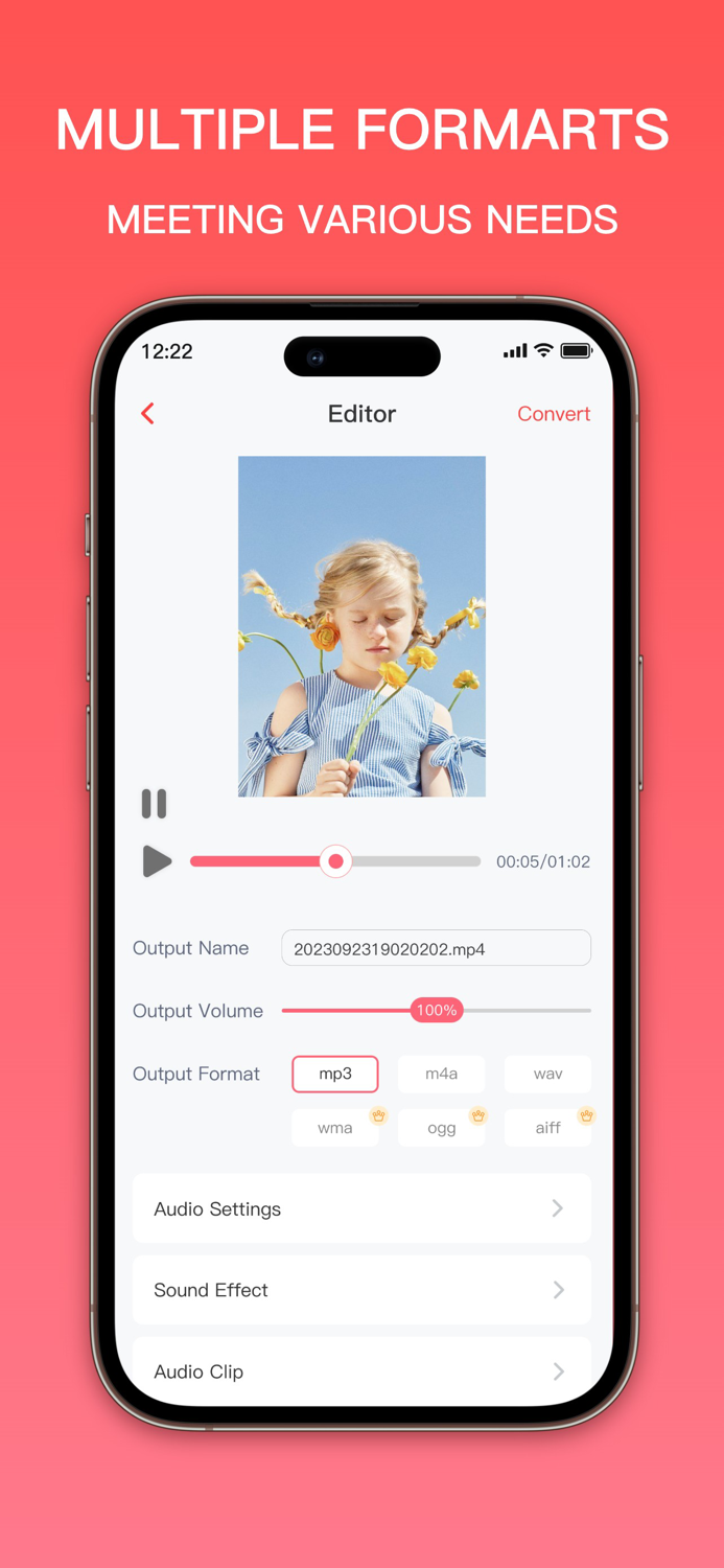 MP3 Converter - Audio Editor