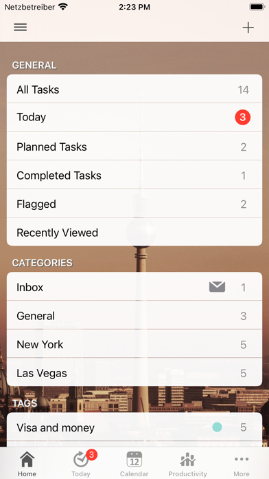 Tempodo To-Do List Screenshot