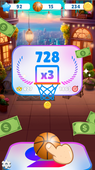 Dunk hoop - Basketball Payday Screenshot
