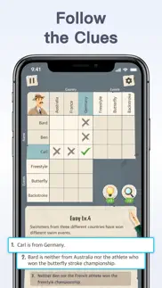 logic clue games iphone screenshot 1