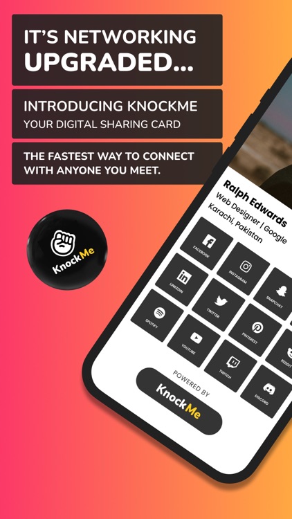 KnockMe - Networking Upgraded!