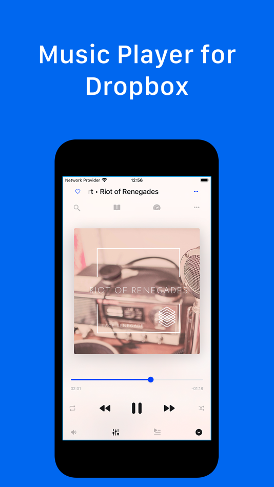 #1. Musicbox: player for Dropbox (iOS) Podle: Igor Meleshko