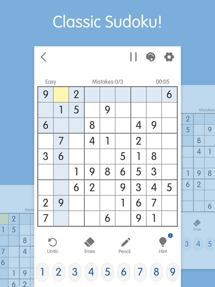 Sudoku Classic Sudoku Puzzle