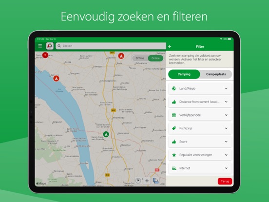 ACSI Klein & Fijn Kamperen-app iPad app afbeelding 3