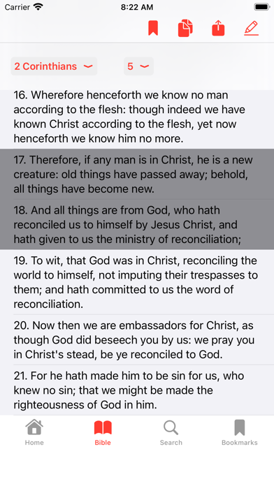Webster Bible Screenshot