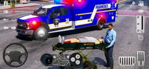 Ambulance city car simulator screenshot #2 for iPhone