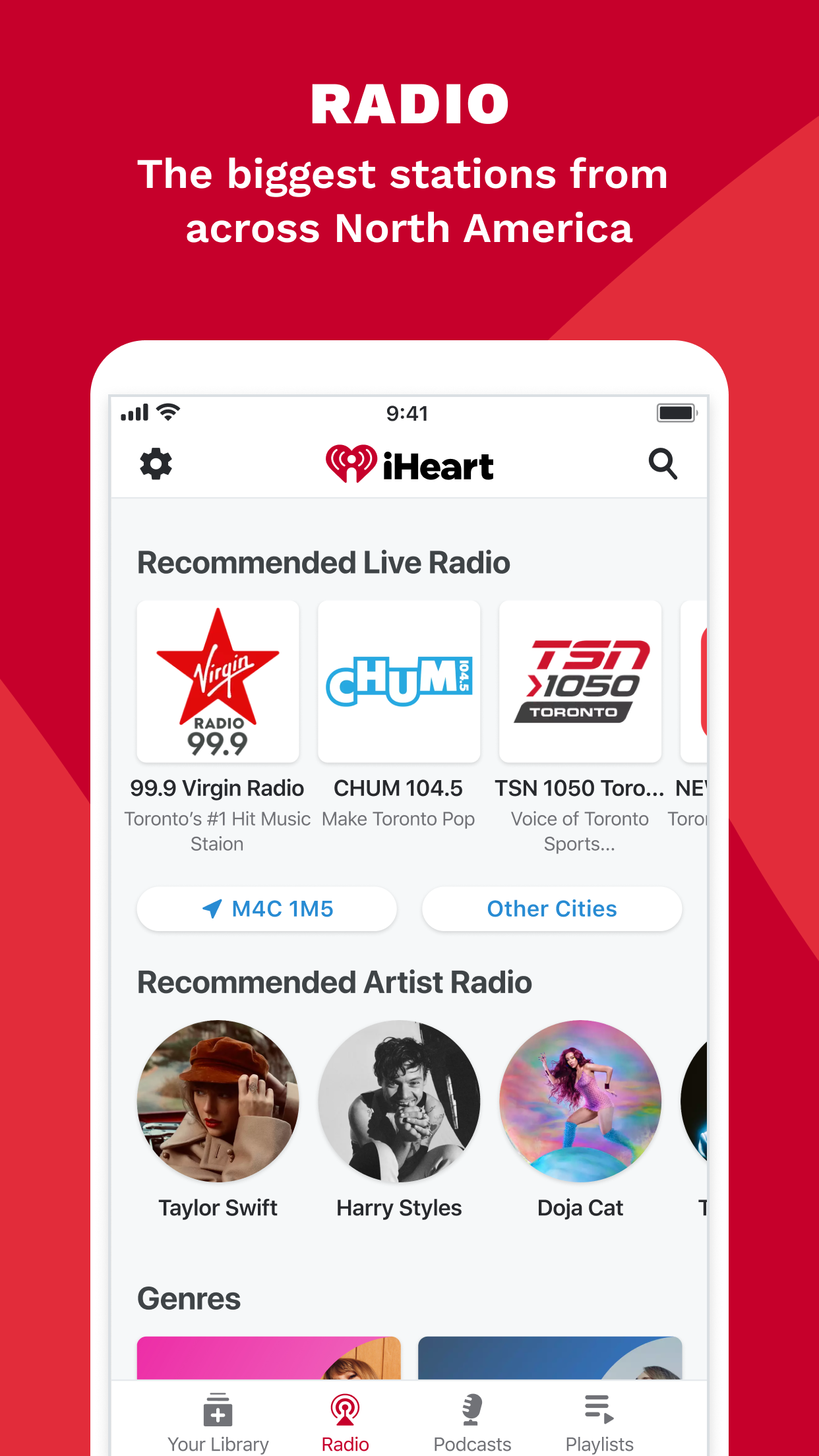 iHeart: Play & Listen to Music screenshot 3