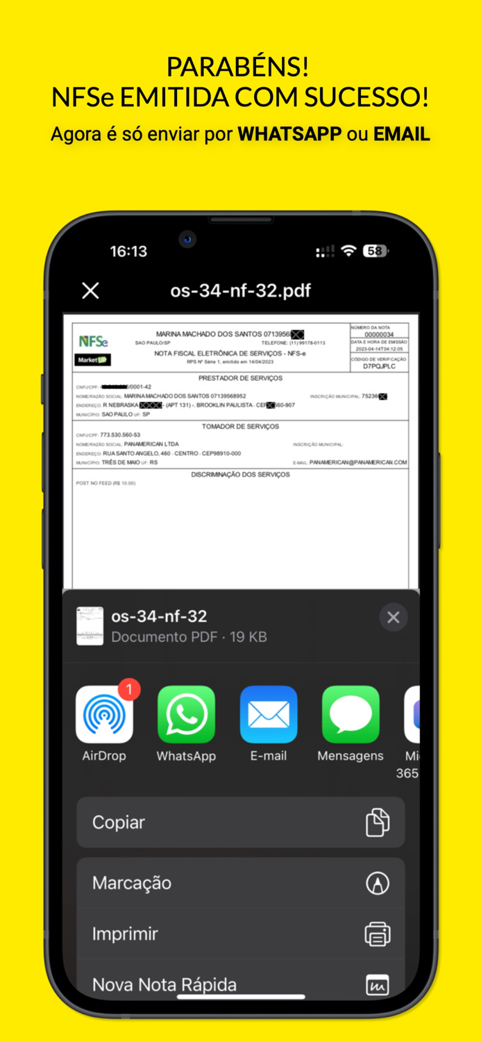 Serviços NFS-e e MEI MarketUP