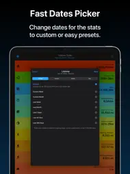 Fitness Stats ipad bilder 2