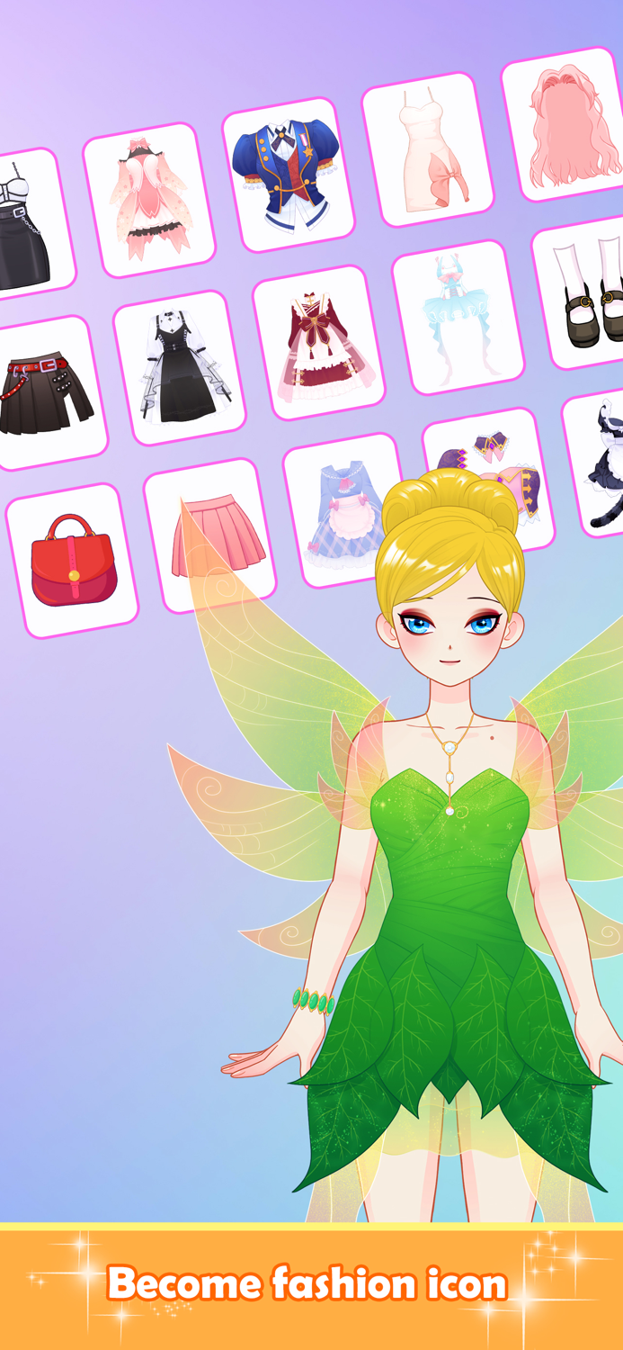 Anime Dress Up Fashion Game