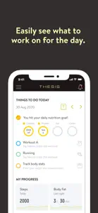 Thesis Fit screenshot #2 for iPhone