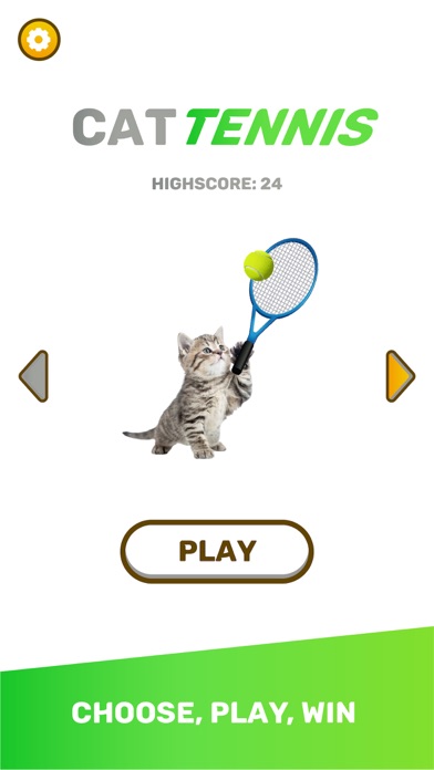 Cat Tennis Clash - 3D Tennis Screenshot