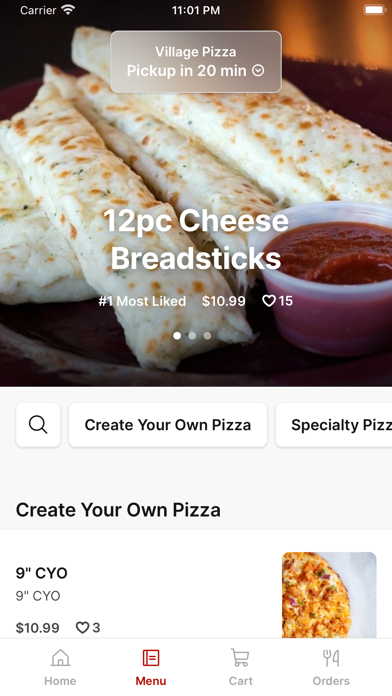 Village Pizza LLC Screenshot