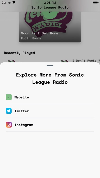 Sonic League Radio