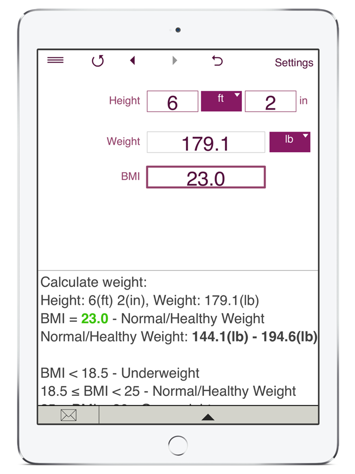 TDEE Calculator  BMR  BMI