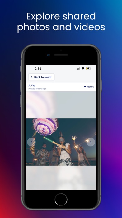 EventReel iPhone screenshot 2 - Photo & Video app