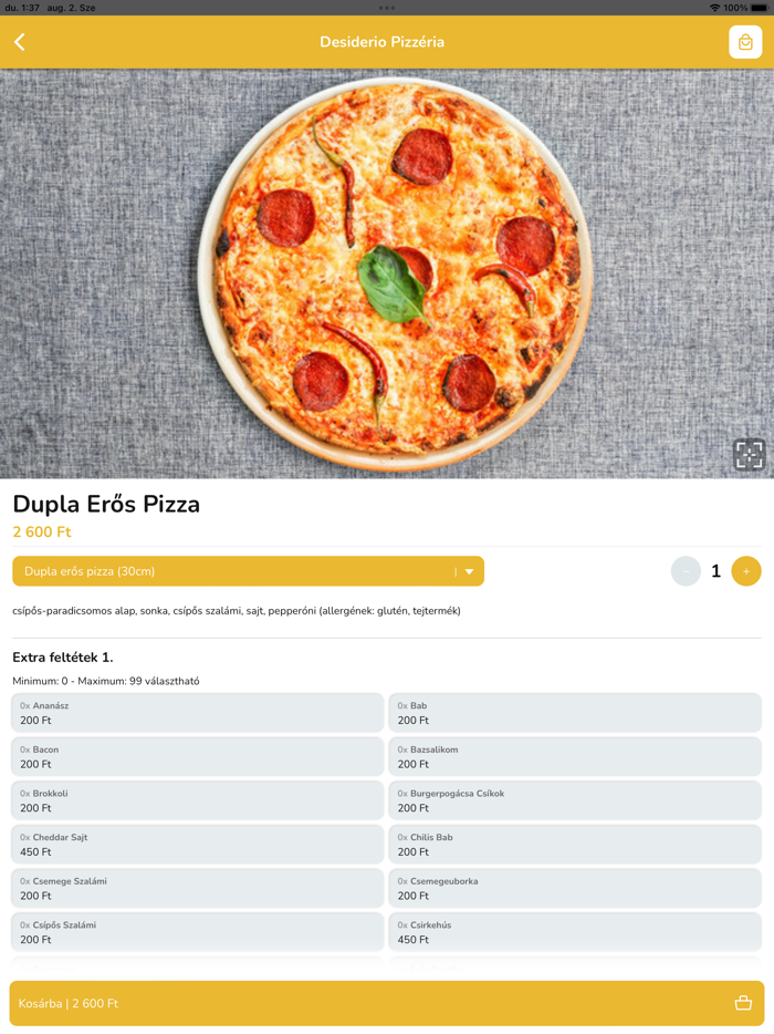 La Pizza del Desiderio