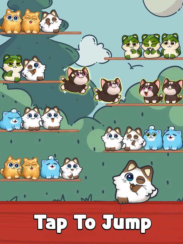 Color Cat Sort Cute Cat Game