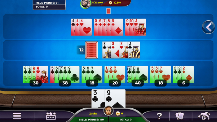 Rummy 500 - Card Game