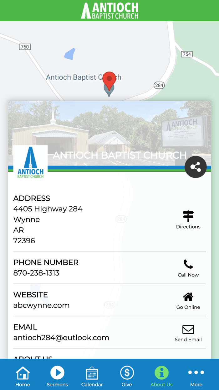 Antioch Baptist Church - Wynne