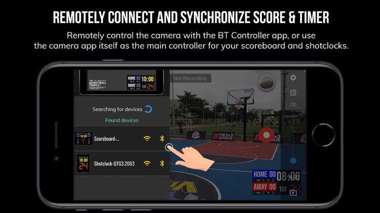 BT Basketball Camera