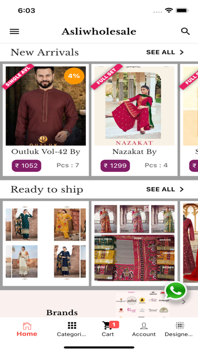Asliwholesale Screenshot
