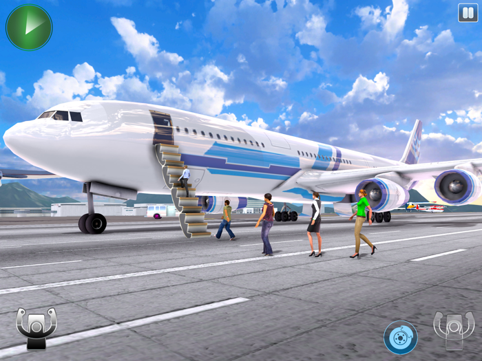 Passenger Aeroplane Fly Games