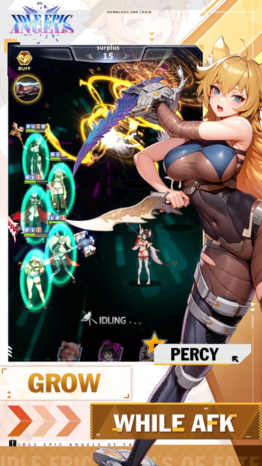 #3. Idle Epic Angels of Fate (iOS) By: Extension Games Limited