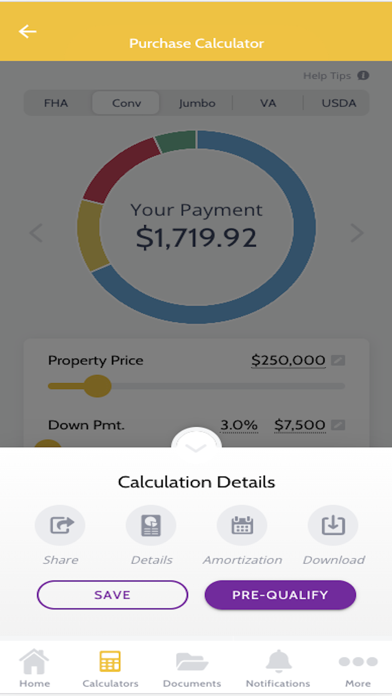 Reliable Mortgages Screenshot