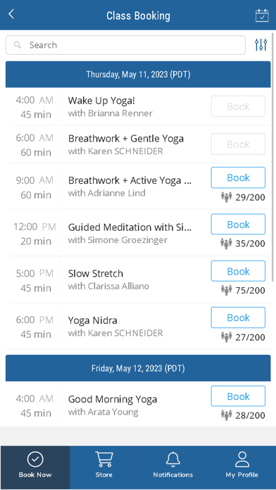 Veterans Yoga Project Screenshot
