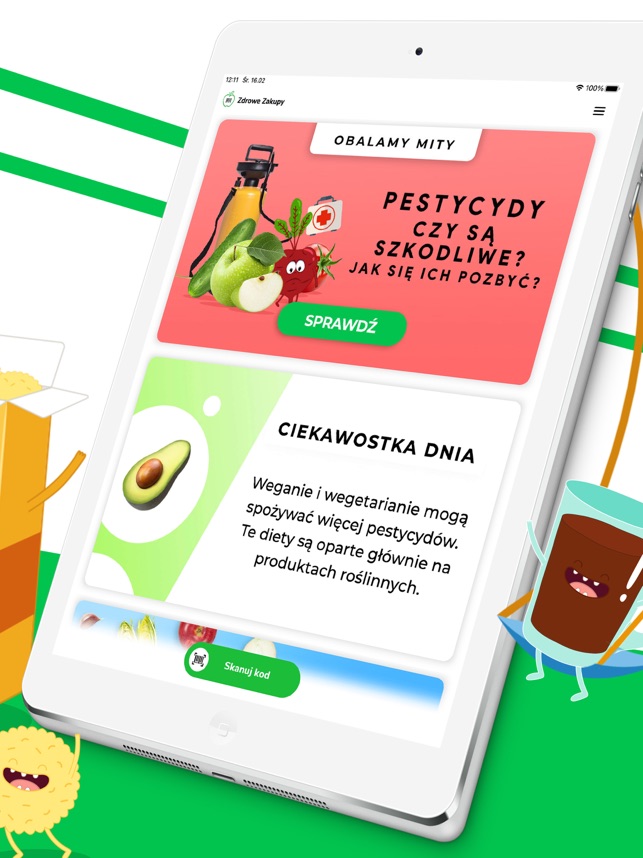 Aplikacja Zdrowe Zakupy w App Store