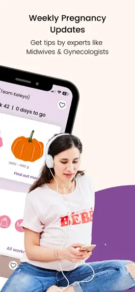Game screenshot Keleya: Pregnancy App + Yoga apk