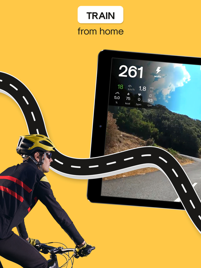 Kinomap Ride Run Row Indoor