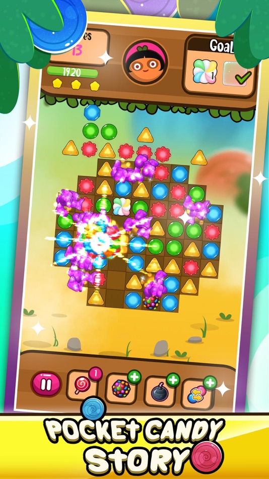 #2. Pocket Candy Story (iOS) Podle: 旺富 董