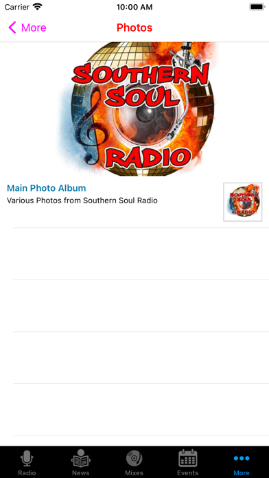 Southern Soul Radio Screenshot