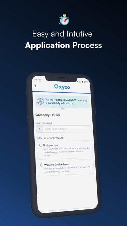 Oxyzo: Business Loan App