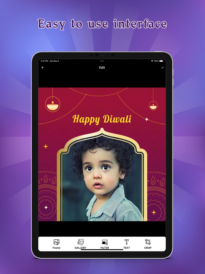 Diwali Photo Frame Editor