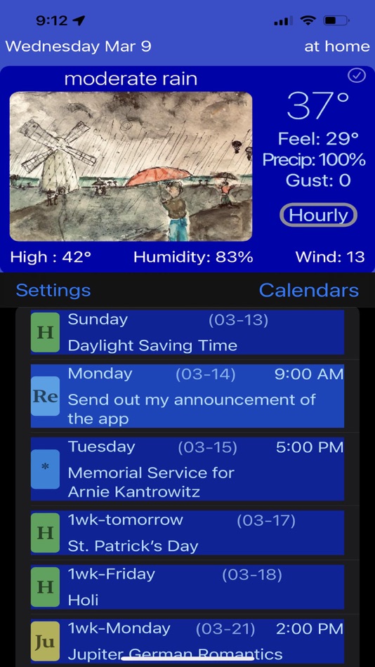 #1. myDay View (iOS) 由: Joel Kremsdorf