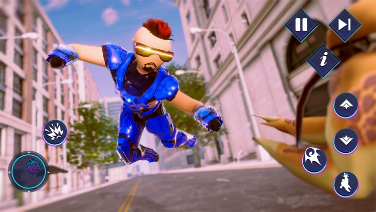 Flying Iron Hero Super Fighter screenshot-3